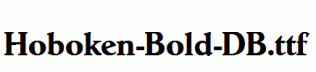 Hoboken-Bold-DB.ttf