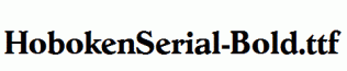 HobokenSerial-Bold.ttf
