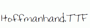 Hoffmanhand.ttf