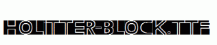 Holitter-Block.ttf