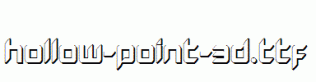 Hollow-Point-3D.ttf