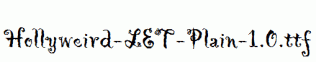 Hollyweird-LET-Plain-1.0.ttf
