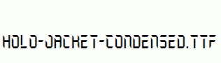 Holo-Jacket-Condensed.ttf