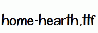 Home-Hearth.ttf