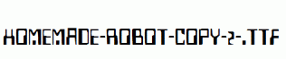 Homemade-Robot-copy-2-.ttf