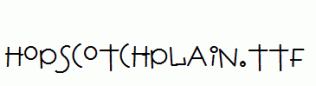 HopscotchPlain.ttf