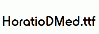 HoratioDMed.ttf