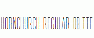 Hornchurch-Regular-DB.ttf