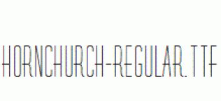 Hornchurch-Regular.ttf