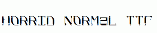 Horrid-Normal.ttf