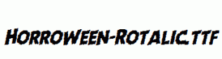 Horroween-Rotalic.ttf