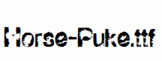 Horse-Puke.ttf