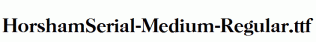 HorshamSerial-Medium-Regular.ttf