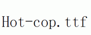 Hot-cop.ttf