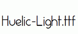 Huelic-Light.ttf