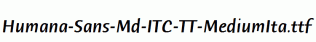 Humana-Sans-Md-ITC-TT-MediumIta.ttf