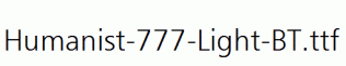 Humanist-777-Light-BT.ttf