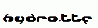 Hydro.ttf