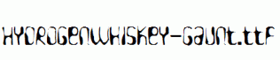 HydrogenWhiskey-Gaunt.ttf