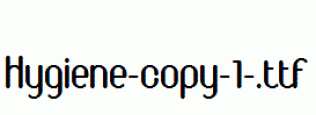 Hygiene-copy-1-.ttf