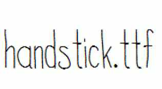 handstick.ttf