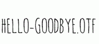 hello-goodbye.otf