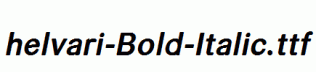 helvari-Bold-Italic.ttf