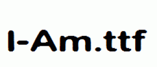 I-Am.ttf
