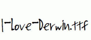 I-Love-Derwin.ttf
