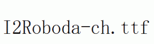 I2Roboda-ch.ttf