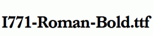 I771-Roman-Bold.ttf