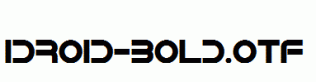 IDroid-Bold.otf