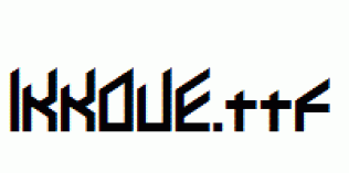 IKKOUE.ttf