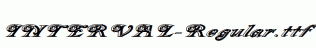 INTERVAL-Regular.ttf
