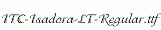 ITC-Isadora-LT-Regular.ttf