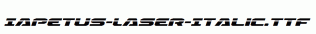 Iapetus-Laser-Italic.ttf