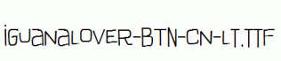 IguanaLover-BTN-Cn-Lt.ttf