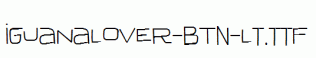 IguanaLover-BTN-Lt.ttf