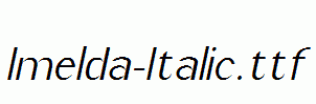 Imelda-Italic.ttf