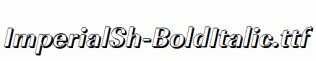 ImperialSh-BoldItalic.ttf
