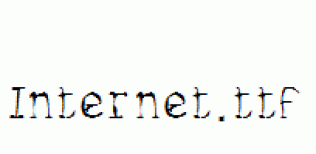 Internet.ttf