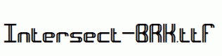 Intersect-BRK.ttf