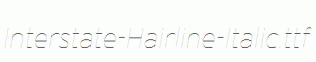 Interstate-Hairline-Italic.ttf