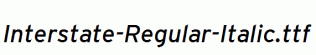 Interstate-Regular-Italic.ttf