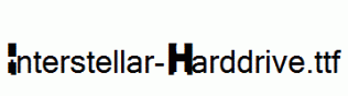 Interstellar-Harddrive.ttf