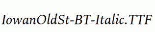 IowanOldSt-BT-Italic.ttf