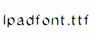 Ipadfont.ttf