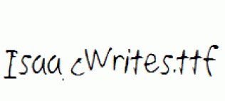 IsaacWrites.ttf