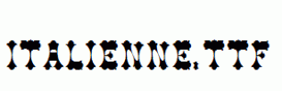 Italienne.ttf