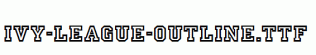 Ivy-League-Outline.ttf